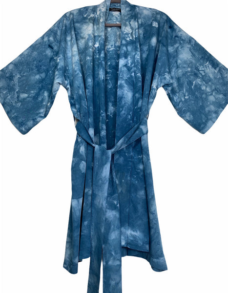 Dark matter kimono robe