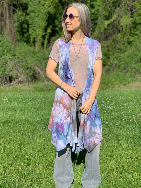 Boho camo vest